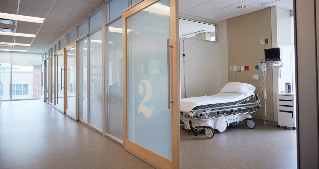 Healthcare Application | Environment Monitoring | Hospital Ward with Bed