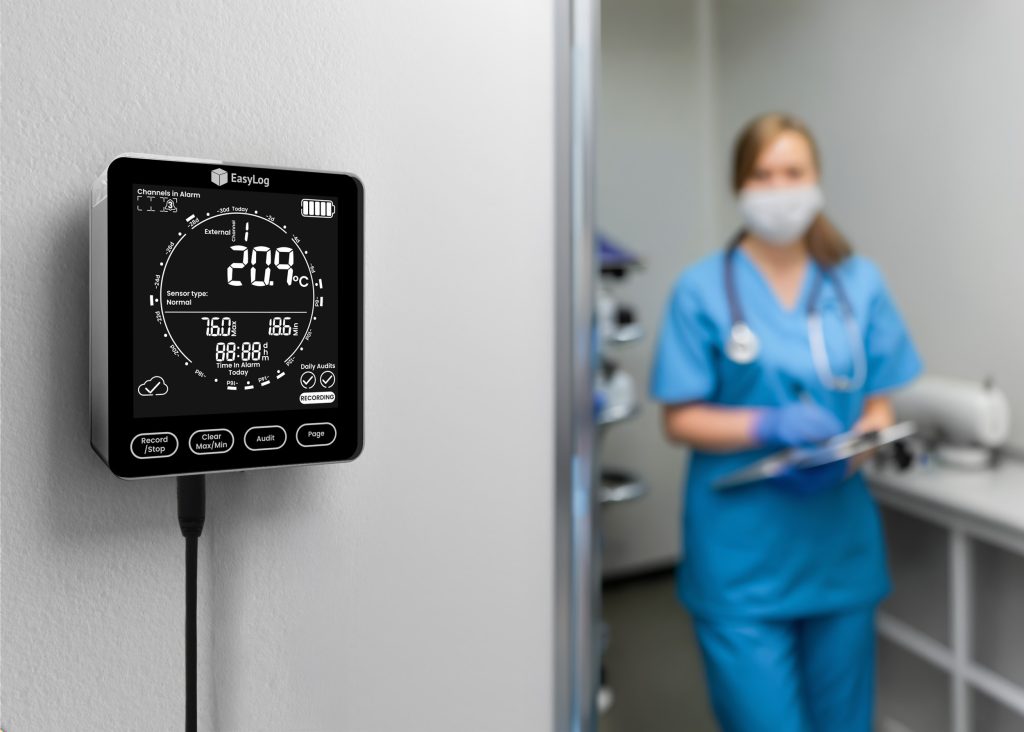 Sensor in a hospital setting
