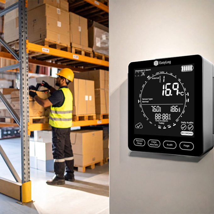 Cold Storage Monitoring | Sensor in Warehouse
