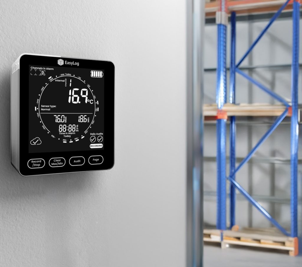 Sensor set up in warehouse